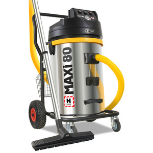 240v V-TUF MAXI H Class 80L 3500w Industrial Dust Extraction Vacuum Cleaner - with Filter Shaker - MAXIH240-80L